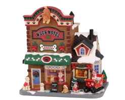Lemax 15800 - Meet Santa Paws - Caddington Village Christmas Houses & Buildings* Lemax Caddington Village