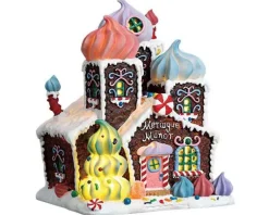 Lemax 75179 - Meringue Manor, Battery-Operated (4.5V) - Sugar N Spice Houses* Lemax Sugar N Spice Houses
