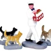 Lemax 72511 - Merry Milkman, Set Of 4 - Figurines* Lemax Figurines