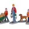 Lemax 02922 - Morning Chores, Set Of 4 - Figurines* Lemax Figurines