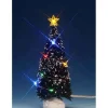 Lemax 74266 - Multi Light Evergreen Tree, Medium, Battery-Operated (4.5V) - Trees* Lemax Trees