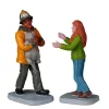 Lemax 22120 - My Hero!, Set Of 2 - Christmas Village Figurines* Lemax Figurines