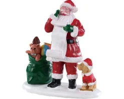 Lemax 92760 - Naughty Or Nice Santa - Figurines* Lemax Figurines