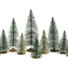 Lemax 84358 - Needle Pine Trees, Set Of 10 - Trees* Lemax Trees