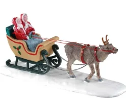 Lemax 03514 - North Pole Sleigh Ride - Table Pieces* Lemax Table Pieces