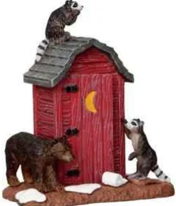 Lemax 24492 - Outhouse Marauders - Christmas Village Misc. Accessories* Lemax Misc. Accessories