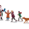 Lemax 92745 - Papa Christmas!, Set Of 5 - Figurines* Lemax Figurines