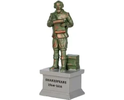 Lemax 64075 - Park Statue Shakespeare - Misc. Accessories* Lemax Misc. Accessories