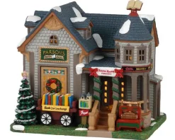 Lemax 15762 - Parson's Bindery & Books - Caddington Village* Lemax Caddington Village