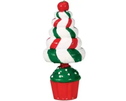 Lemax 74204 - Peppermint Tree Topiary - Sugar N Spice Accessories* Lemax Sugar N Spice Accessories