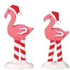 Lemax 74209 - Pink Flamingos, Set Of 2 - Sugar N Spice Accessories* Lemax Sugar N Spice Accessories