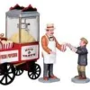 Lemax 02832 - Popcorn Seller, Set Of 4 - Christmas Figurines* Lemax Figurines