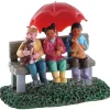 Lemax 82577 - Rainy Day With Friends - Figurines* Lemax Figurines