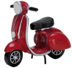 Lemax 74610 - Red Mopeds - Christmas Village Misc. Accessories* Lemax Misc. Accessories