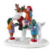 Lemax 33629 - Reindeer Snowman - Santa's Wonderland; Table Pieces* Lemax Table Pieces