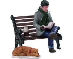 Lemax 92777 - Relaxing Day, Set Of 2 - Figurines* Lemax Figurines