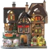 Lemax 85315 - River Moor's Christmas Street Festival, Battery-Operated (4.5V) - Facades* Lemax Facades