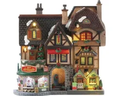 Lemax 85315 - River Moor's Christmas Street Festival, Battery-Operated (4.5V) - Facades* Lemax Facades