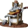 Lemax 22003 - Rocking Chair Skeleton - Spooky Town Halloween Village Figurines* Lemax Spooky Town Figurines