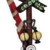 Lemax 24464 - Rotten Railroad Crossing - Spooky Town Halloween Village Accessories* Lemax Spooky Town Accessories