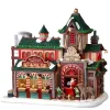 Lemax 25926 - Santa's Reindeer Stables, Battery-Operated (4.5-Volt) - Santa's Wonderland* Lemax Santa's Wonderland