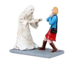 Lemax 32197 - Scared Tenant - Spooky Town Figurines* Lemax Spooky Town Figurines