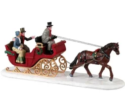 Lemax 33620 - Scenic Sleigh Ride - Table Pieces* Lemax Table Pieces