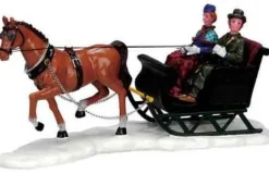 Lemax 73633 - Scenic Sleighride - Christmas Village Table Pieces* Lemax Table Pieces