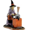 Lemax 02911 - Shopping For Halloween - Spooky Town Figurines* Lemax Spooky Town Figurines