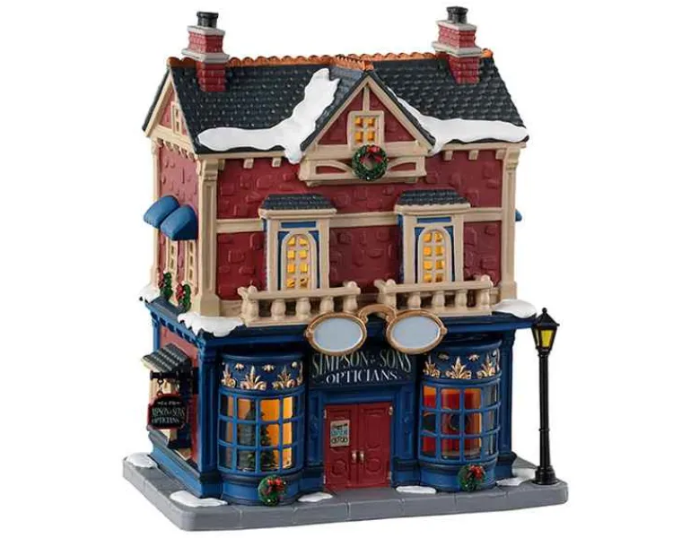 Lemax 35059 - Simpson & Sons Opticians - Caddington Village* Lemax Caddington Village