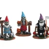 Lemax 14832 - Skeleton Garden Gnomes, Set Of 3 - Spooky Town Accessories* Lemax Spooky Town Accessories