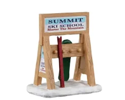 Lemax 34097 - Ski Rack Sign - Misc. Accessories* Lemax Misc. Accessories