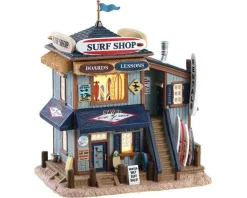 Lemax 85339 - Skip's Surf Shop - Plymouth Corners* Lemax Plymouth Corners