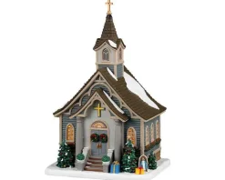 Lemax 35066 - Small Town Church - Caddington Village* Lemax Caddington Village