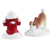 Lemax 14860 - Snow Hydrant, Set Of 2 - Misc. Accessories* Lemax Misc. Accessories