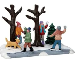 Lemax 53216 - Snowball Ambush - Christmas Village Table Pieces* Lemax Table Pieces