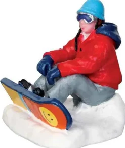 Lemax 42221 - Snowboarding Breather - Christmas Village Figurines* Lemax Figurines