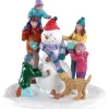 Lemax 03511 - Snowman Teamwork - Table Pieces* Lemax Table Pieces