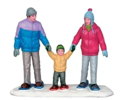 Lemax 52336 - Snowshoe Family - Christmas Figurines* Lemax Figurines