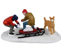 Lemax 23601 - Snowy Ammo Operation - Christmas Village Table Pieces* Lemax Table Pieces