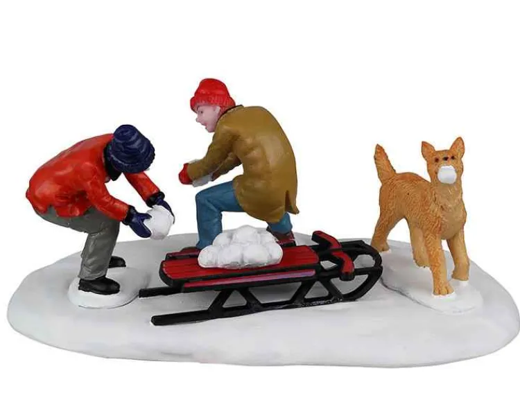 Lemax 23601 - Snowy Ammo Operation - Christmas Village Table Pieces* Lemax Table Pieces