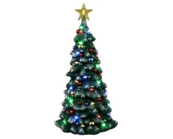 Lemax 34102 - Snowy Christmas Tree, Battery-Operated (4.5-Volt) - Trees* Lemax Trees