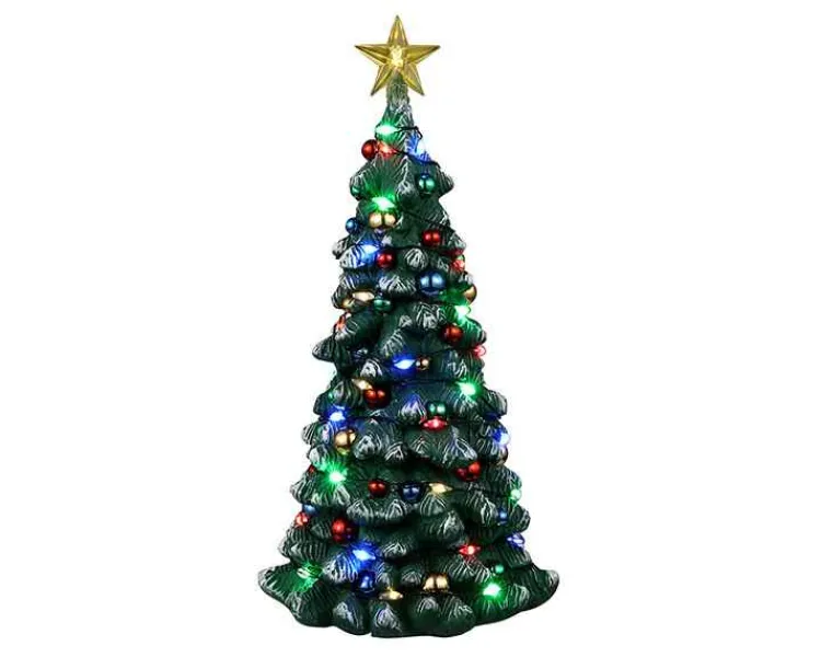 Lemax 34102 - Snowy Christmas Tree, Battery-Operated (4.5-Volt) - Trees* Lemax Trees