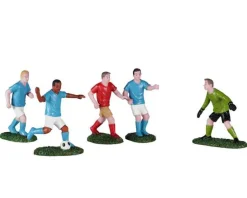 Lemax 02962 - Soccer Practice, Set Of 5 - Figurines* Lemax Figurines