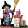 Lemax 42213 - Spells, Potions & More - Spooky Town Halloween Village Figurines* Lemax Spooky Town Figurines