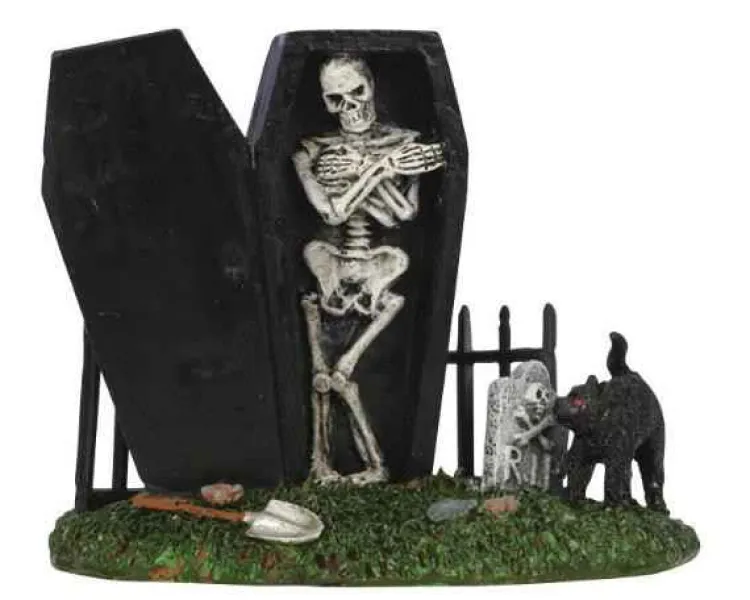 Lemax 62201 - Spooky Graveyard - Spooky Town Halloween Village Figurines* Lemax Spooky Town Figurines