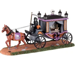 Lemax 13551 - Spooky Victorian Hearse - Spooky Town Halloween Village Accessories* Lemax Spooky Town Accessories