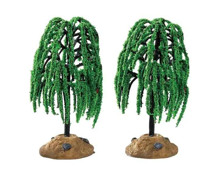 Lemax 94548 - Spring Willow Tree, Set Of 2 - Trees* Lemax Trees