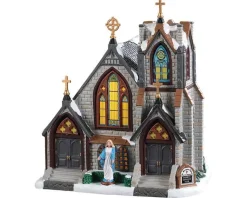 Lemax 95506 - St. Matthew's Church - Caddington Village* Lemax Caddington Village