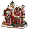 Lemax 95530 - St. Nick's Elf Academy, Battery-Operated (4.5-Volt) - Santa's Wonderland* Lemax Santa's Wonderland